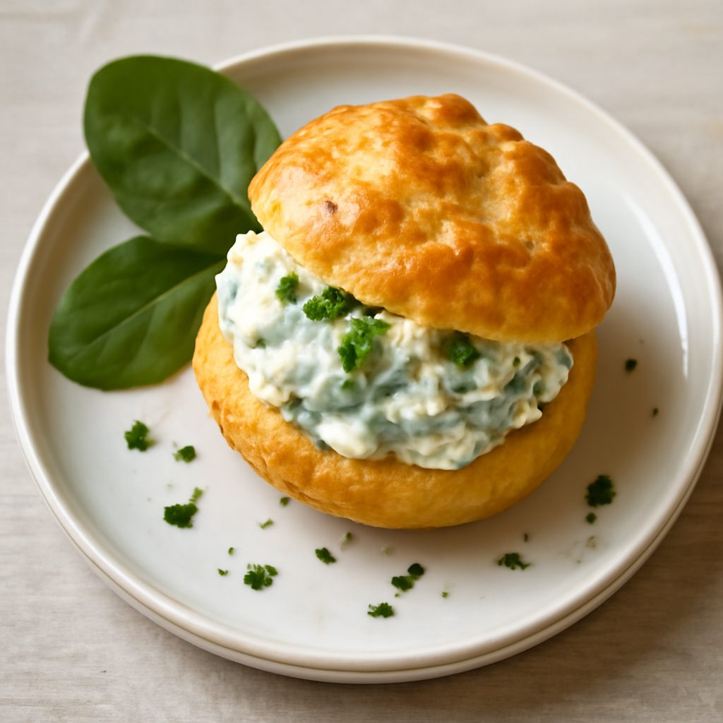Bigné al Gorgonzola Proteici Low-Carb ricoperti di Cioccolato