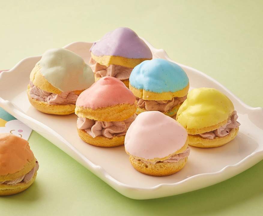 Bignè arcobaleno Low Fat