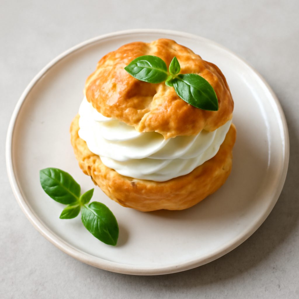 Bignè con Crema Pasticcera Low Fat
