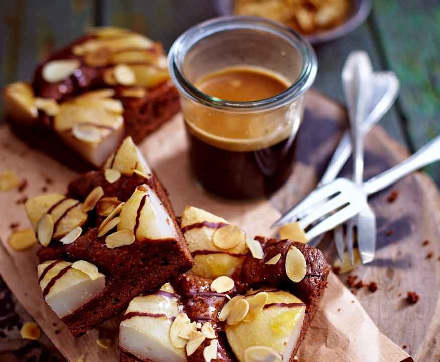 Birnen-Brownies Protein