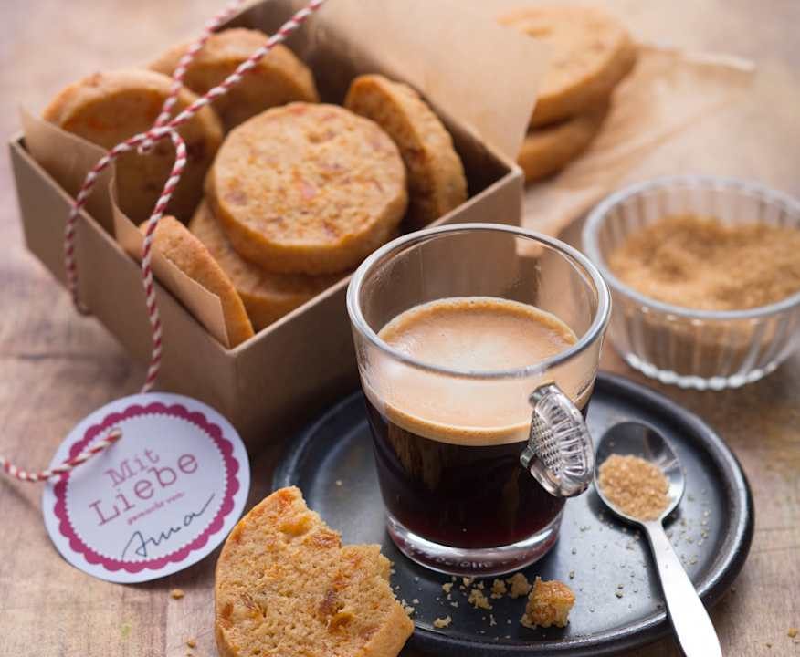 Biscotti al burro, albicocca e caffè Low Carb