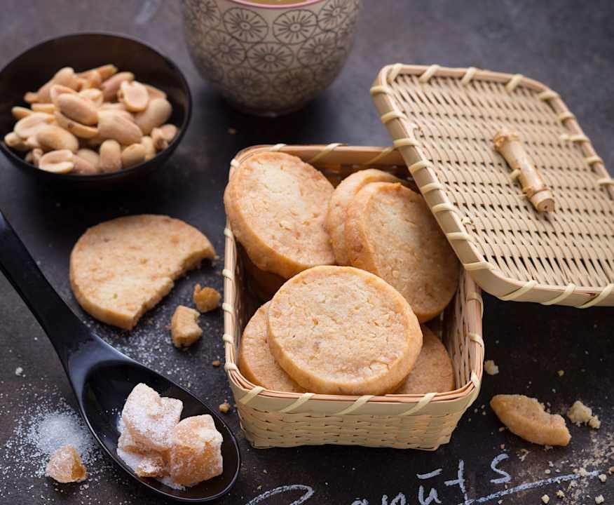 Biscotti al burro, arachidi e zenzero Protein