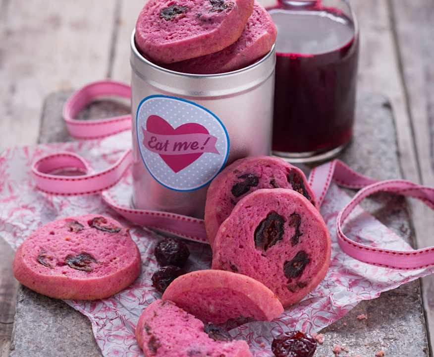 Biscotti al burro, mirtilli e frutti rossi Low Fat