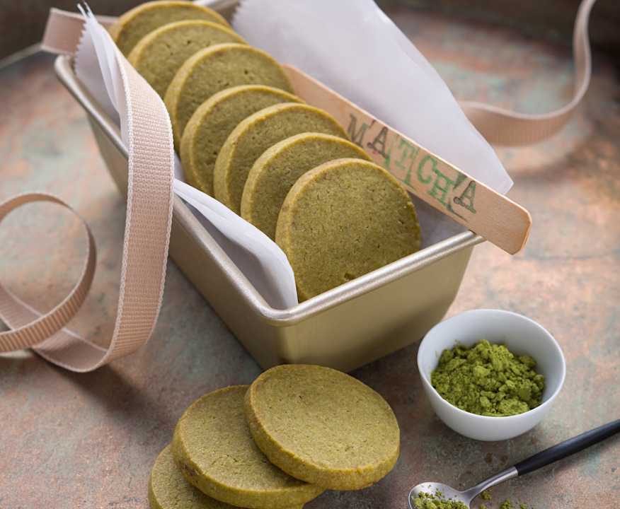 Biscotti al burro, tè matcha e vaniglia Protein