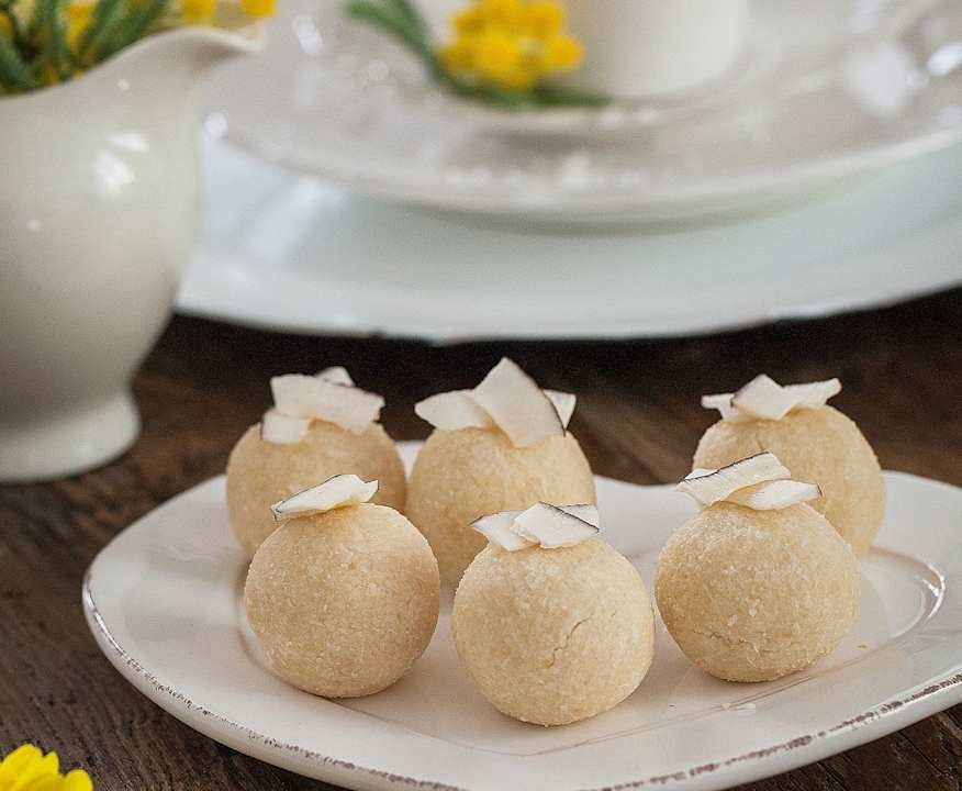 Biscotti al cocco (vegan - senza glutine) Low Carb