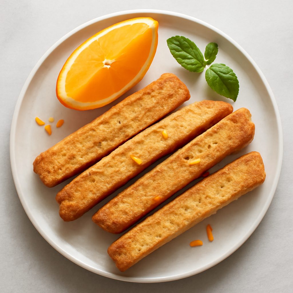 Biscotti al profumo di arancio Low-Carb Proteici