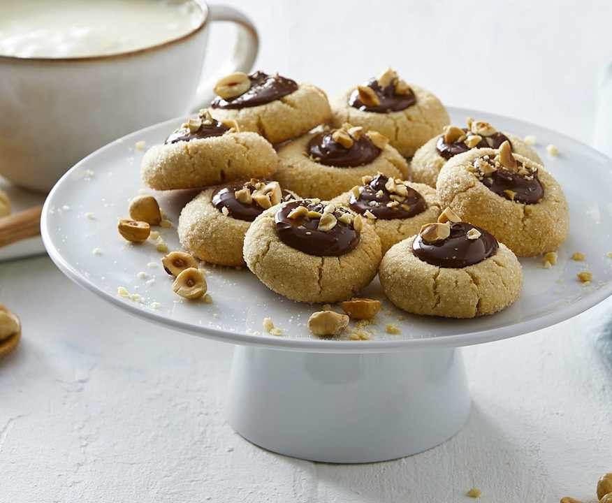 Biscotti alle nocciole e crema gianduia (senza uova) Low Carb