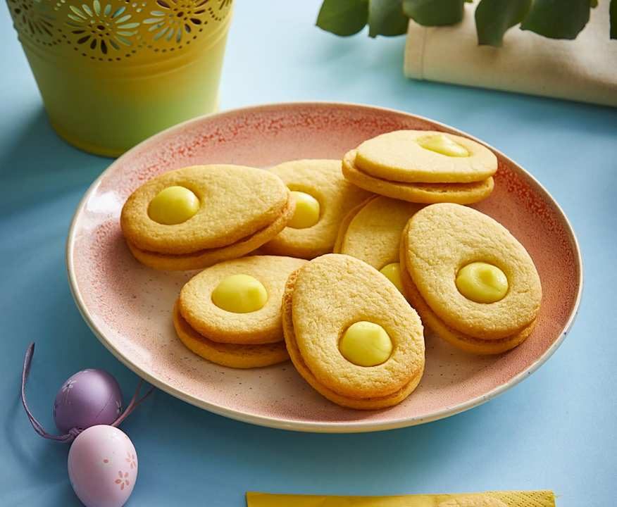 Biscotti di Pasqua ripieni di crema Bimby® al limone Protein