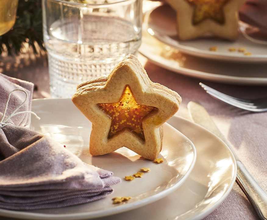 Biscotti di vetro segnaposto Protein