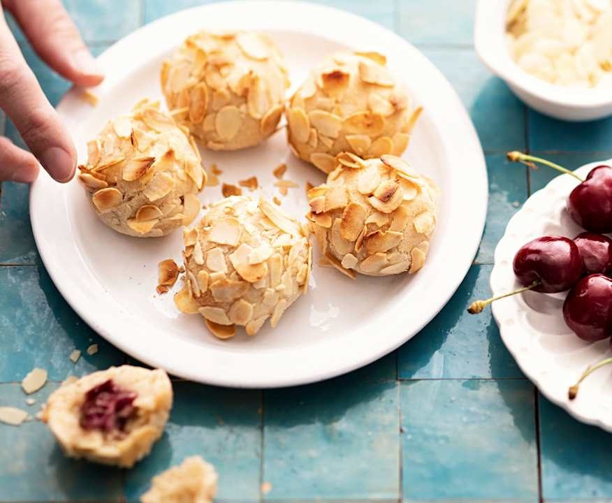 Biscotti mandorle e amarene Protein
