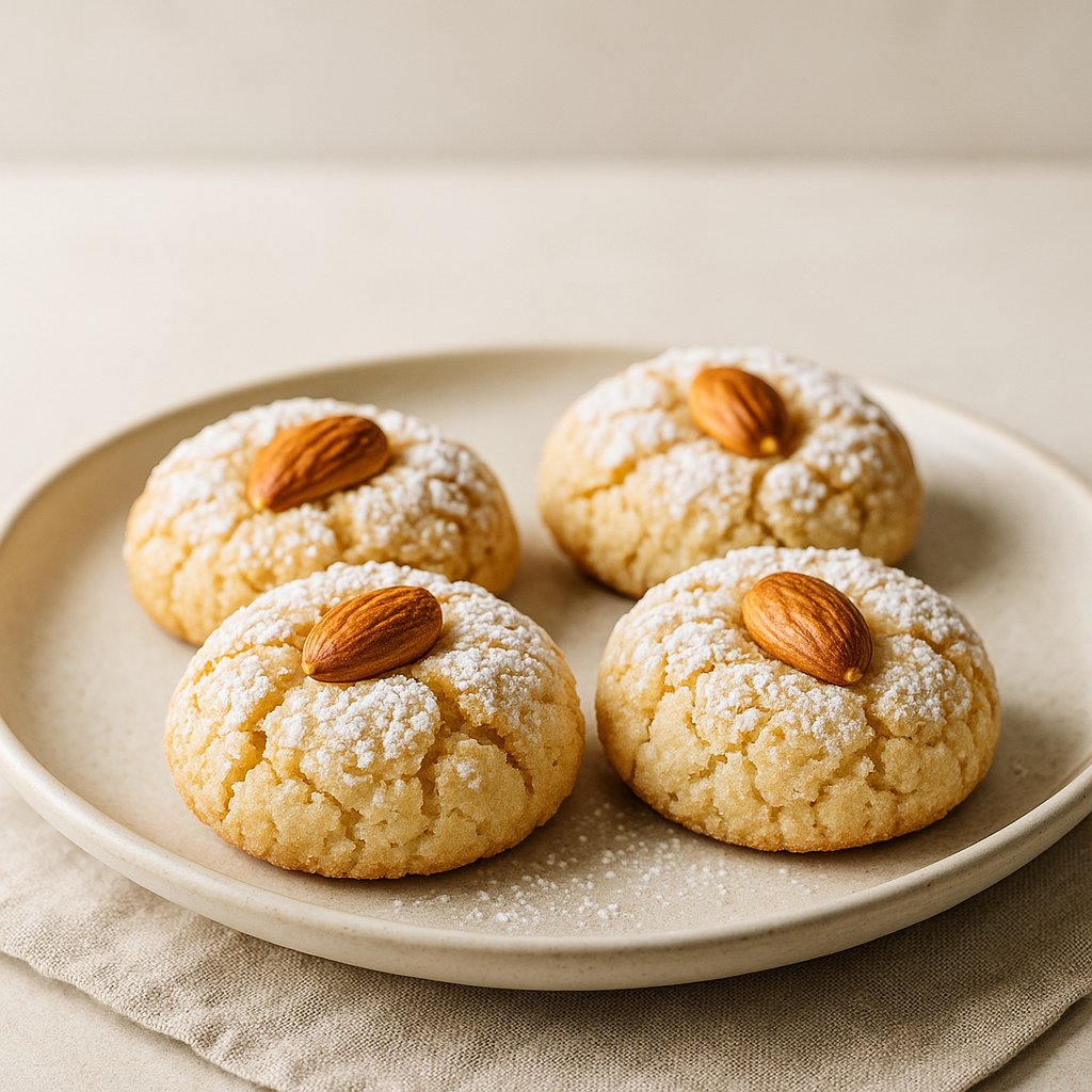 Biscotti morbidi alle mandorle