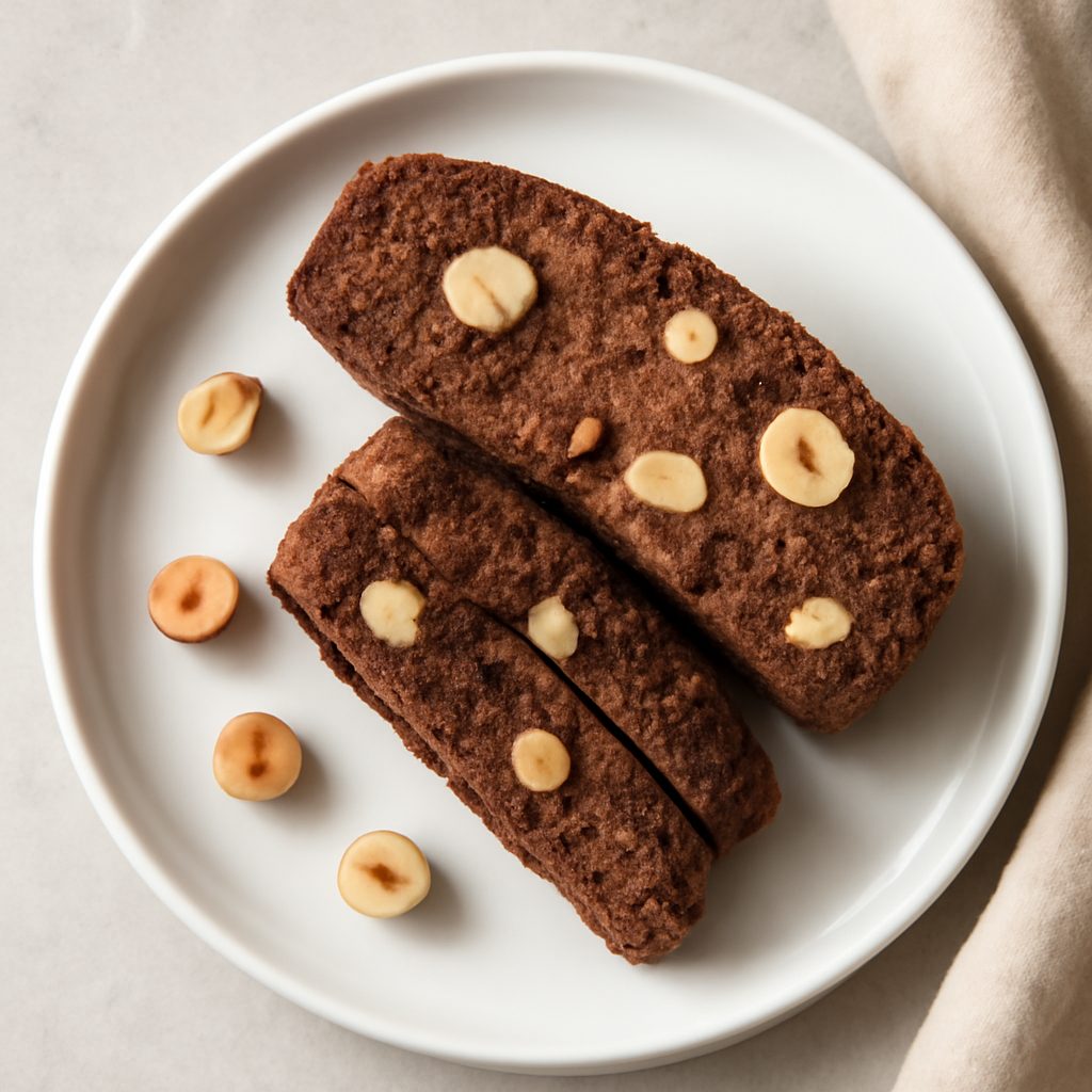 Biscotti al cacao e nocciola - Versione