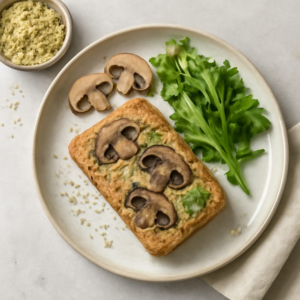 Biscotti Salati ai Funghi e Semi di Canapa