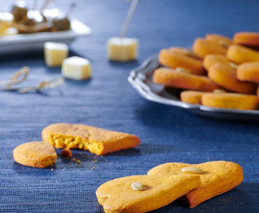 Biscotti salati di farro e zucca al profumo di timo Low Fat
