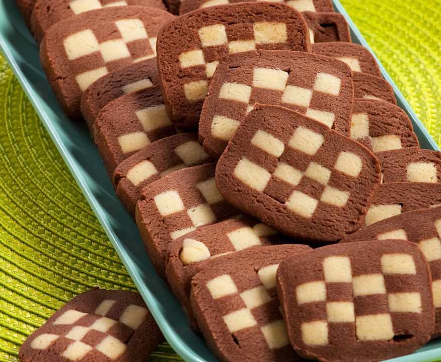 Biscotti scacchiera Low Carb