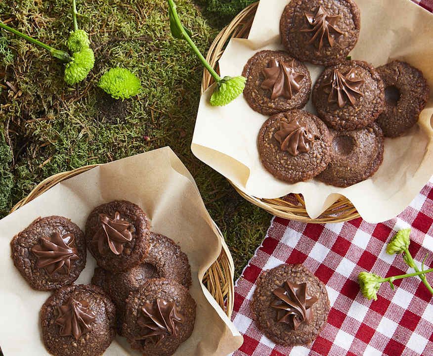 Biscottini alla crema gianduia Protein