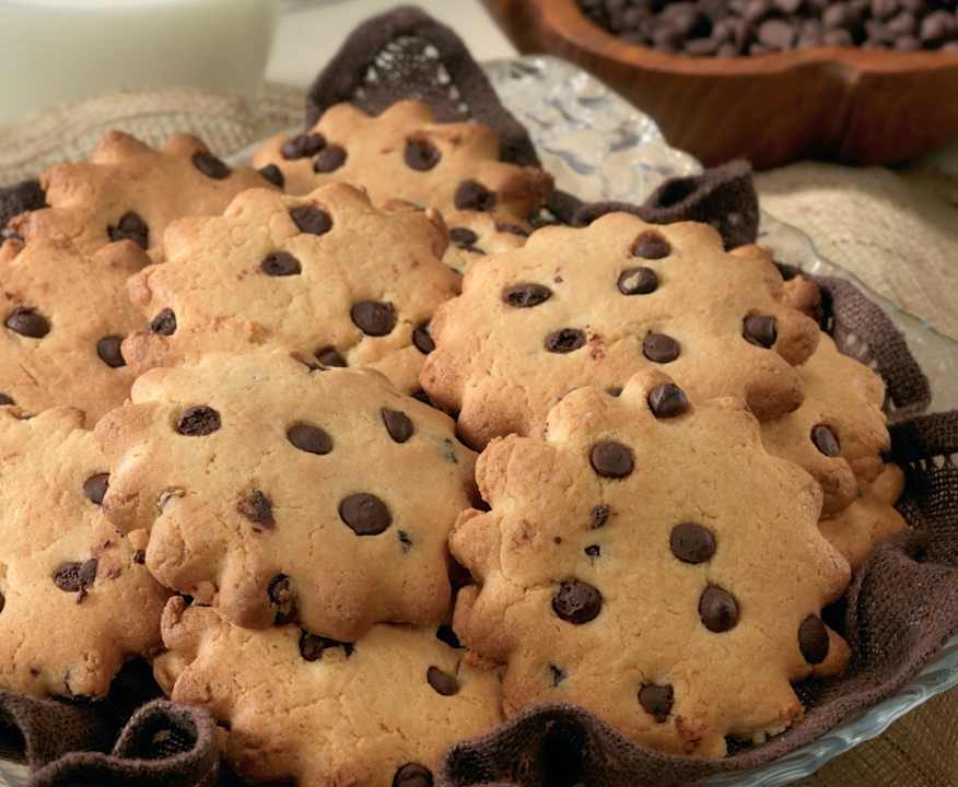 Biscottini di latte e farina di riso al cioccolato Protein