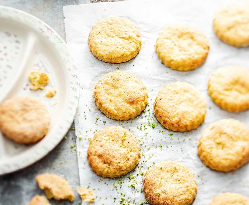 Biscottini salati Parmigiano Reggiano e broccoli Protein
