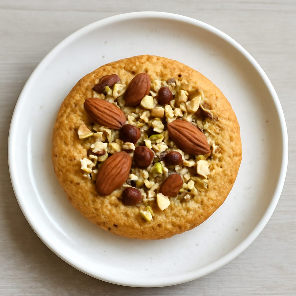 Biscotto al burro di nocciole e carote