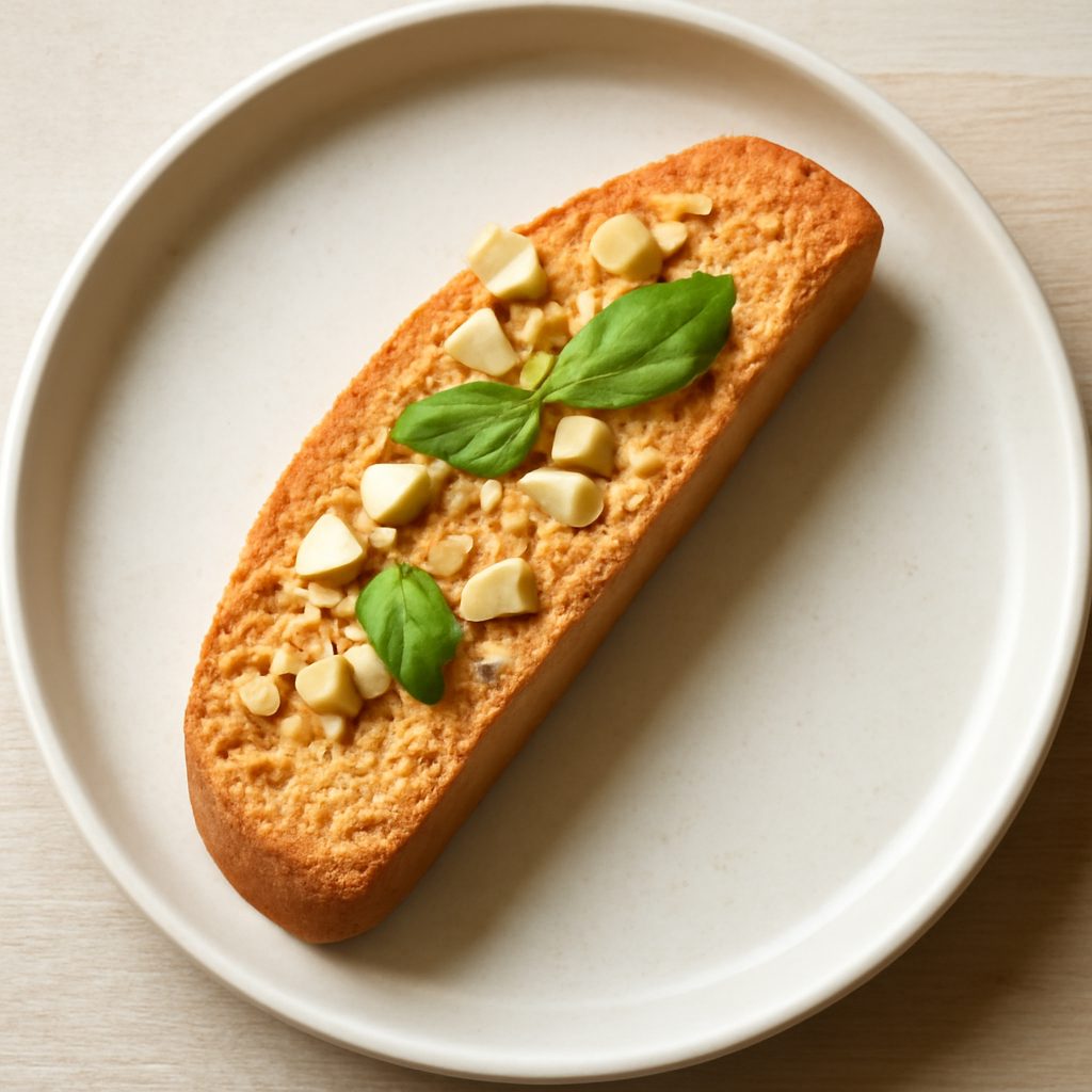 Biscotto al Pistacchio, Torrone e Marzapane Low Carb