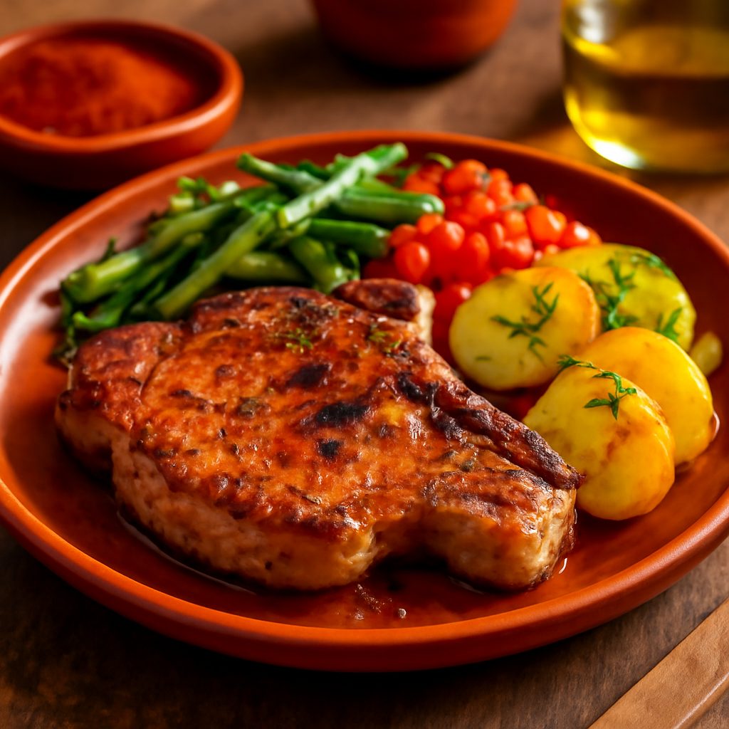 Bistecca di Maiale alla Spagnola Low Fat