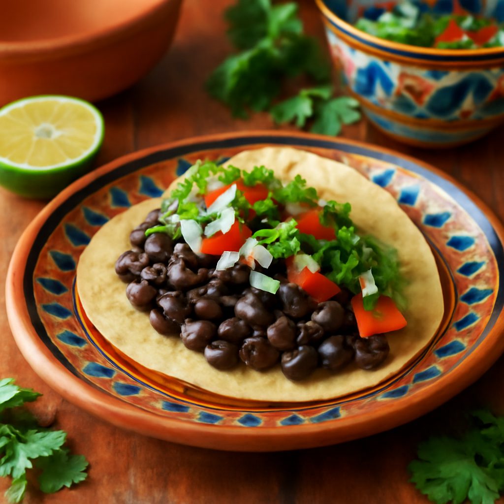 Black Bean Tacos High-