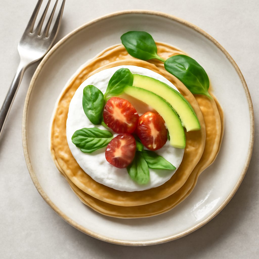 Blinis alla Senape con Bacon e Cavolo