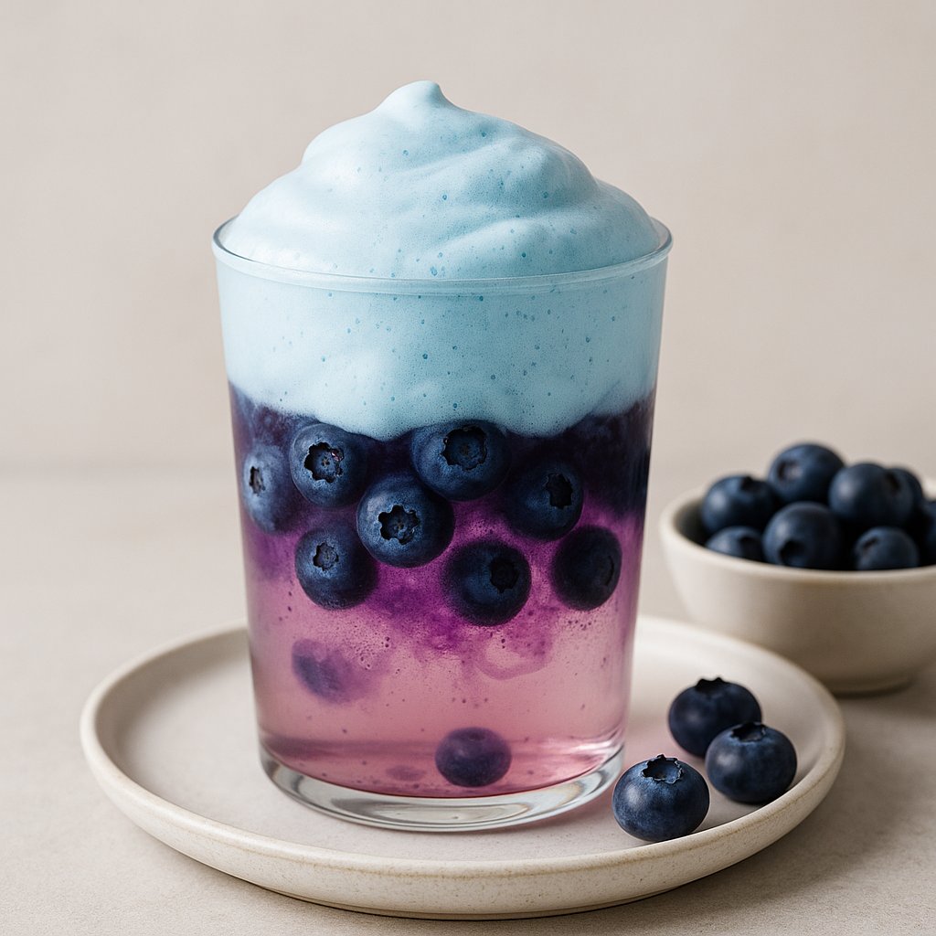 Blueberry Cloud Coffee Low Fat