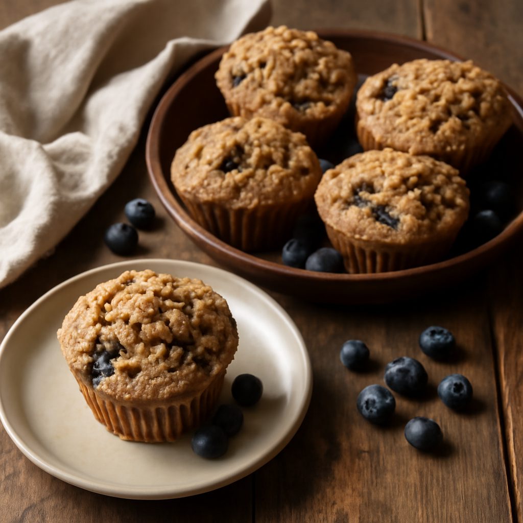 Muffin ai Mirtilli con Streusel