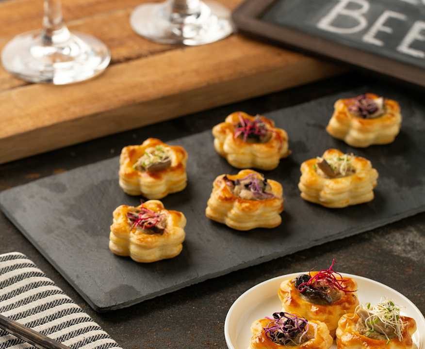 Bocconcini della regina (Vol-au-vent ai funghi e pollo) Low Carb
