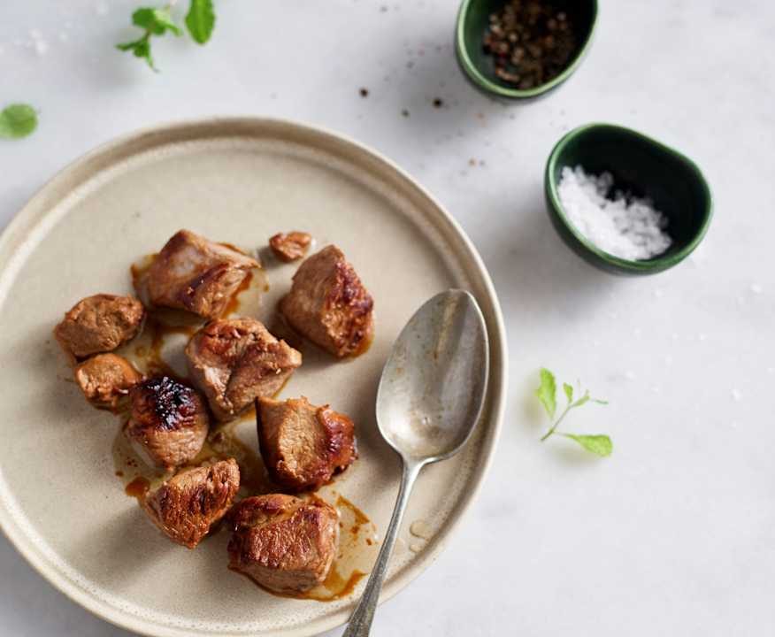 Bocconcini di agnello dorati Low Carb