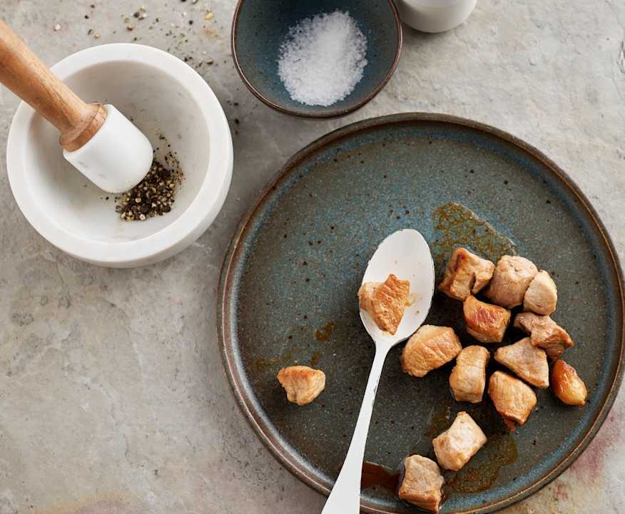 Bocconcini di maiale dorati Protein