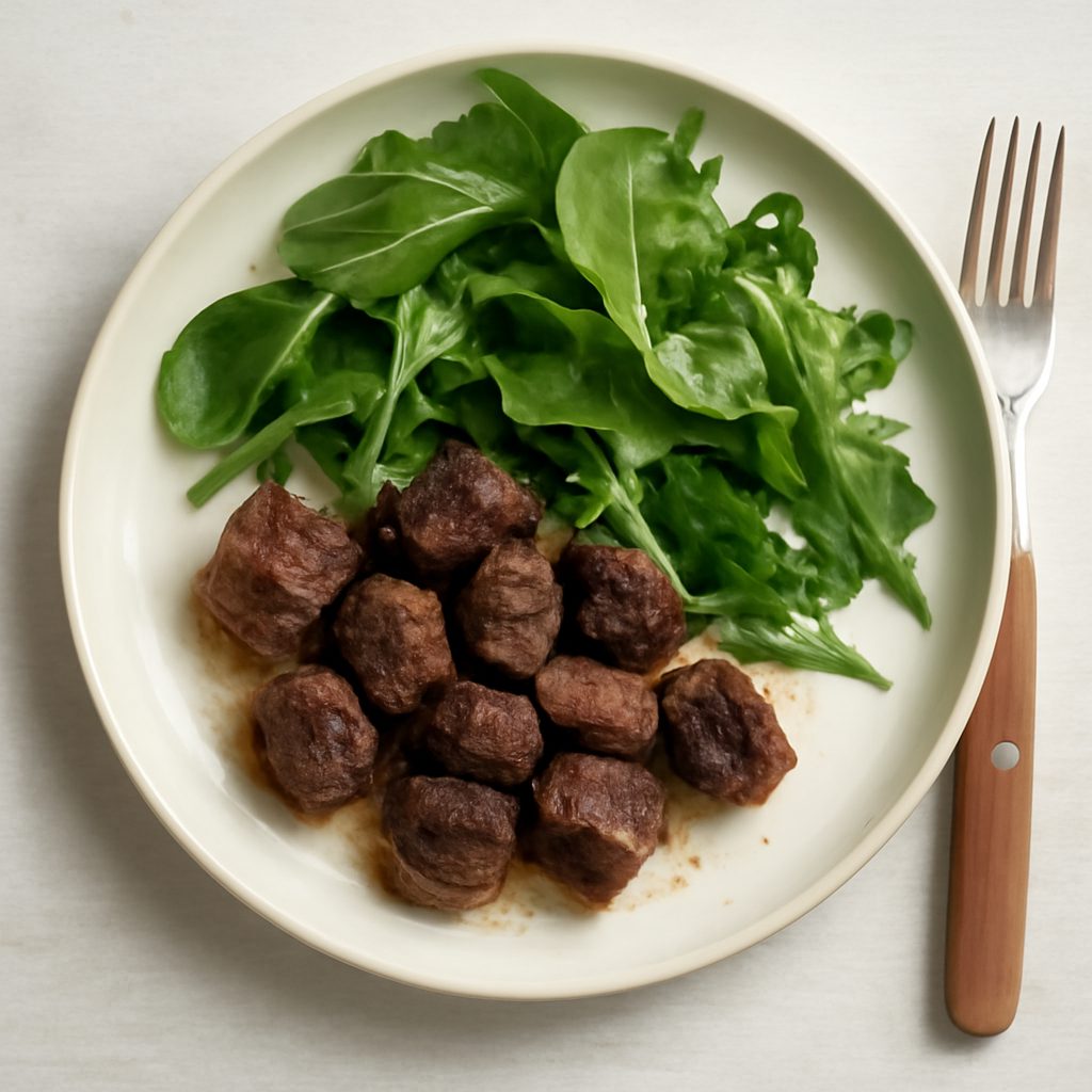 Bocconcini di manzo dorati