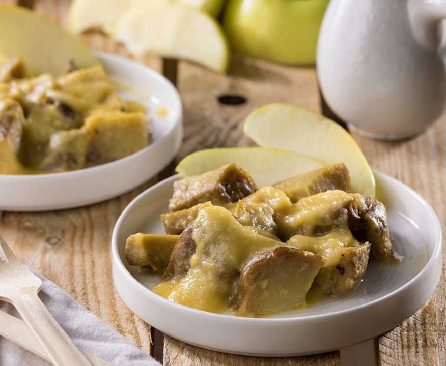 Bocconcini di seitan con salsa di mele Low Fat