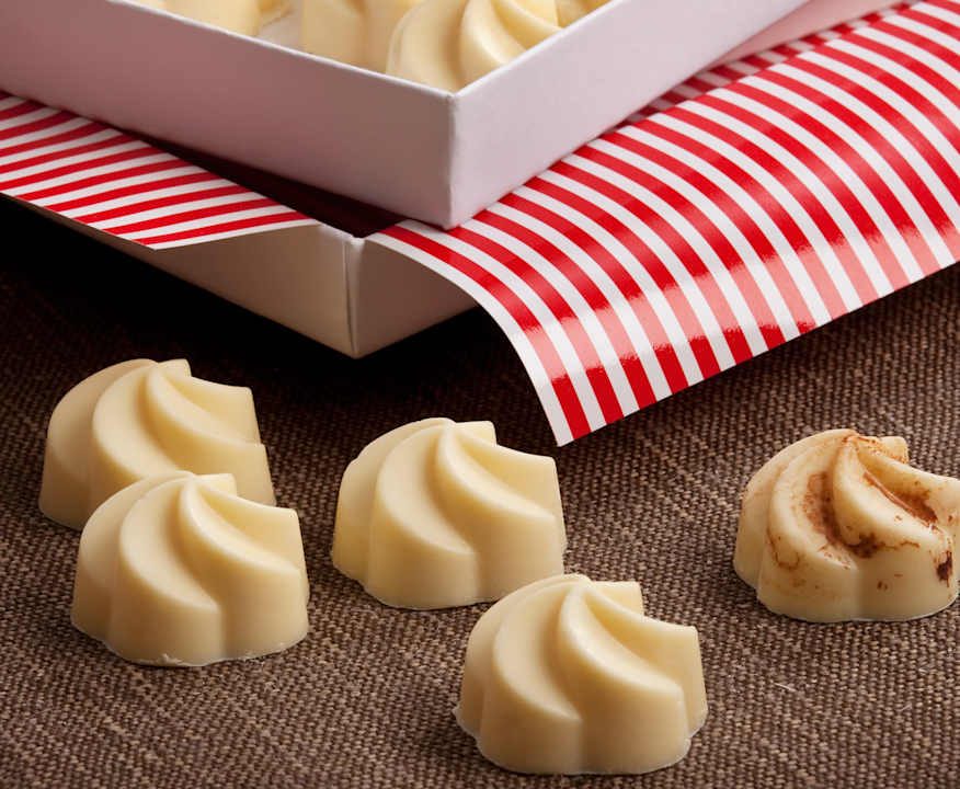 Bon bon al cioccolato bianco Protein