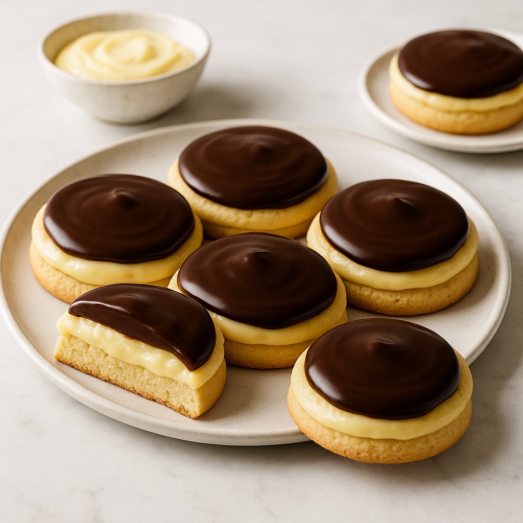 Boston Cream Pie Cookies Protein