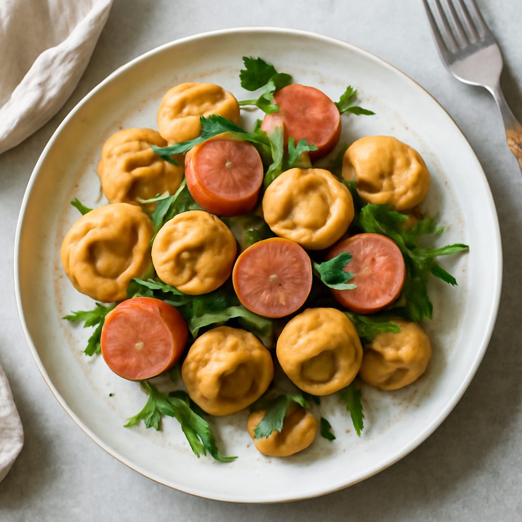 Bottoncini proteici con wurstel low-carb