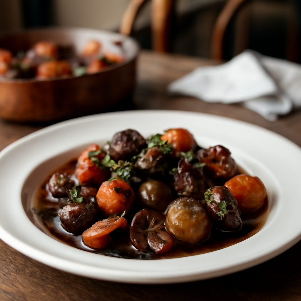 Bourguignon Vegetariano
