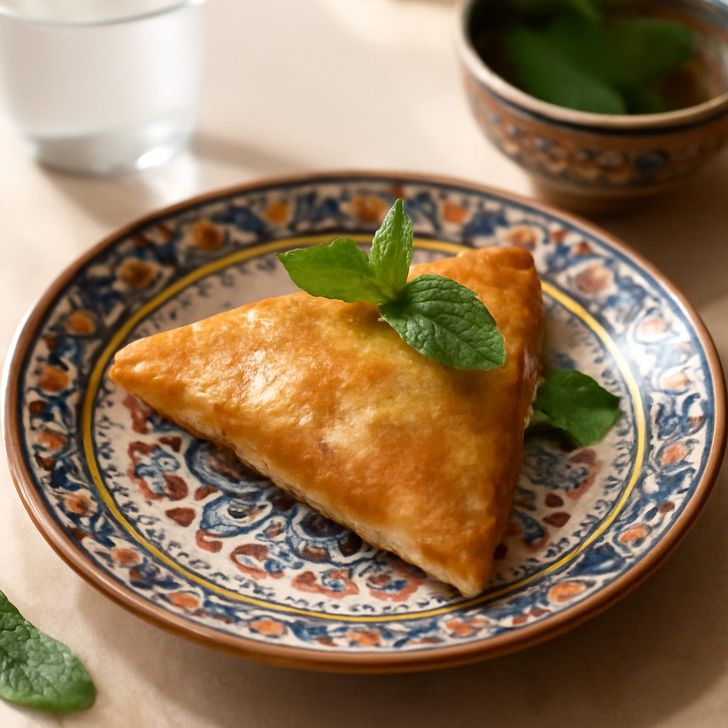 Brick al formaggio light all'orientale - Colazione croccante