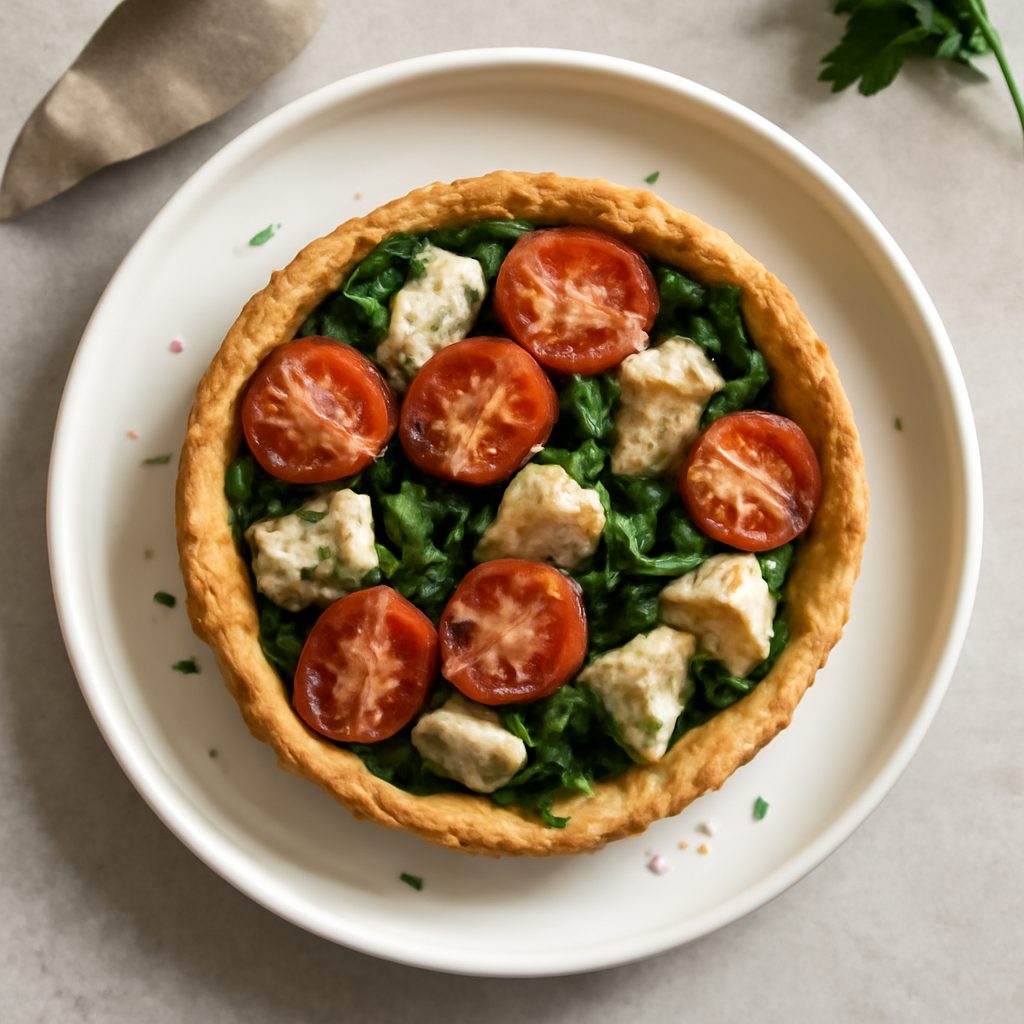 Brisée con Broccoletti e Bacon Low Fat
