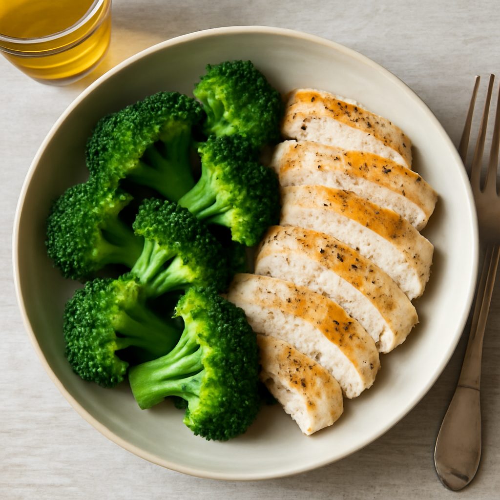 Broccoli al vapore