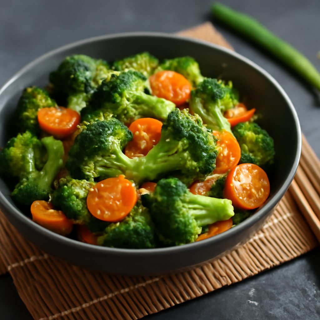 Broccoli e Carote Saltati in Wok High- Low Carb