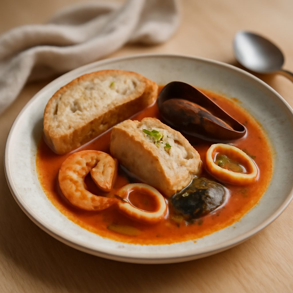 Brodetto di pesce all'americana light
