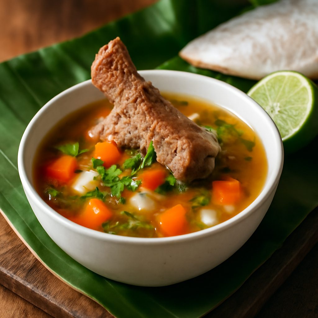Brodo di Costolette di Maiale alla Brasiliana