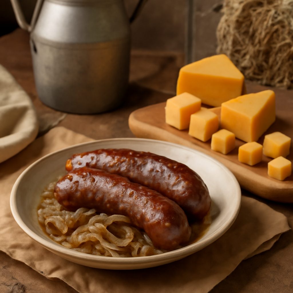 Bratwurst con Zucchero di Canna