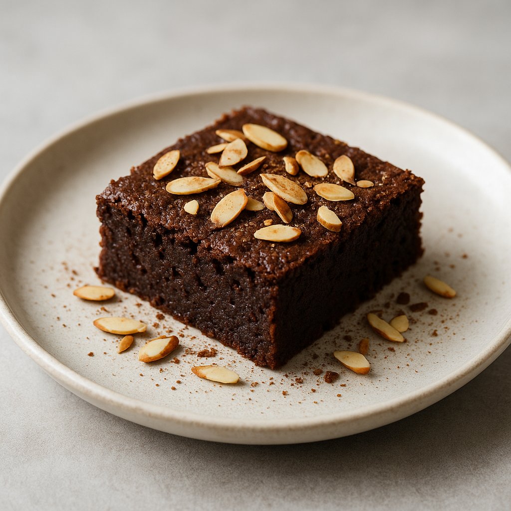 Brownie mandorle e cacao