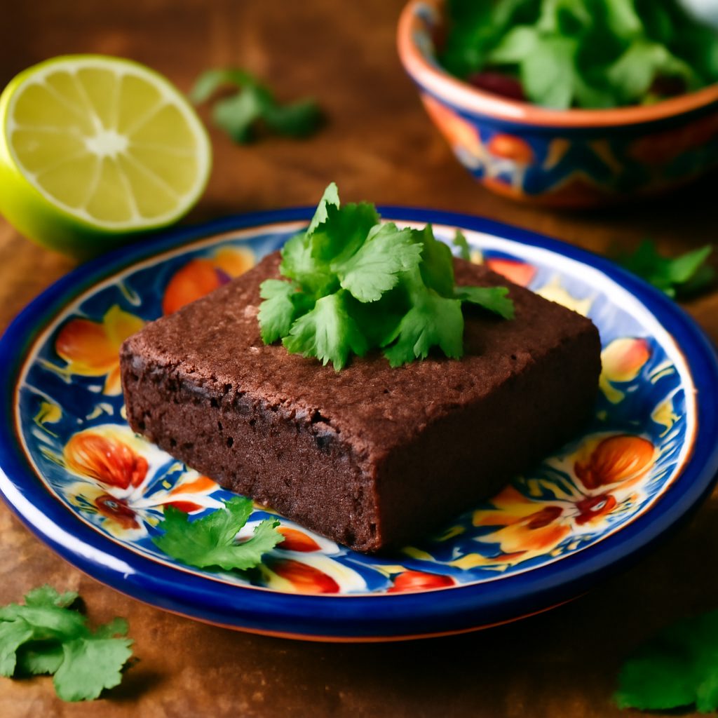 Brownie Messicano con Canela e Peperoncino