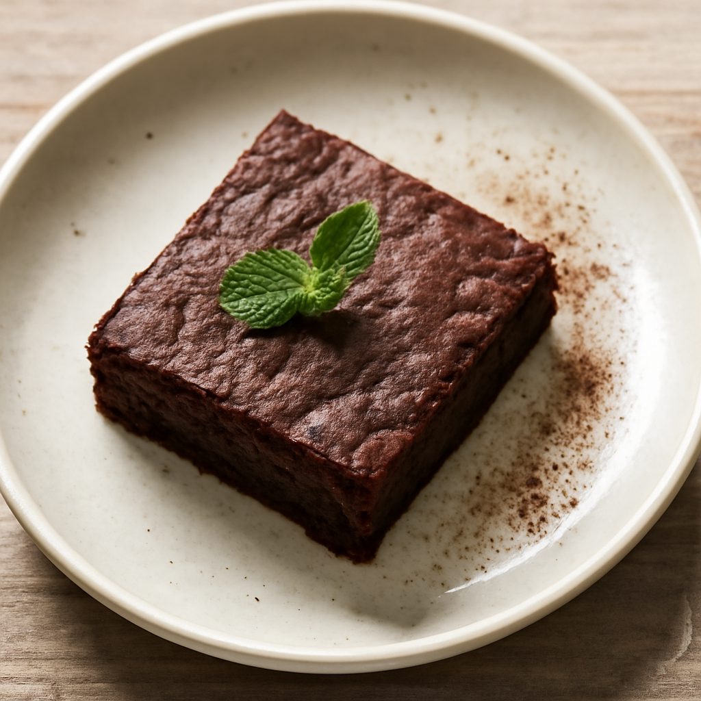Brownie al cacao con crema di arachidi fit Low Fat