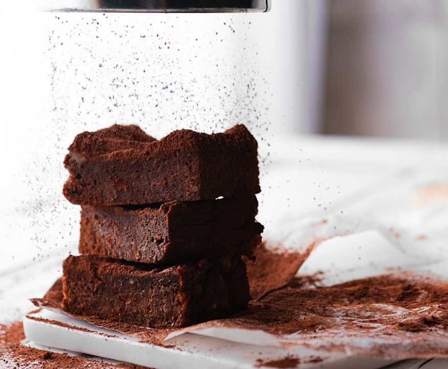 Brownies dolci alle patate americane (vegan) Low Fat
