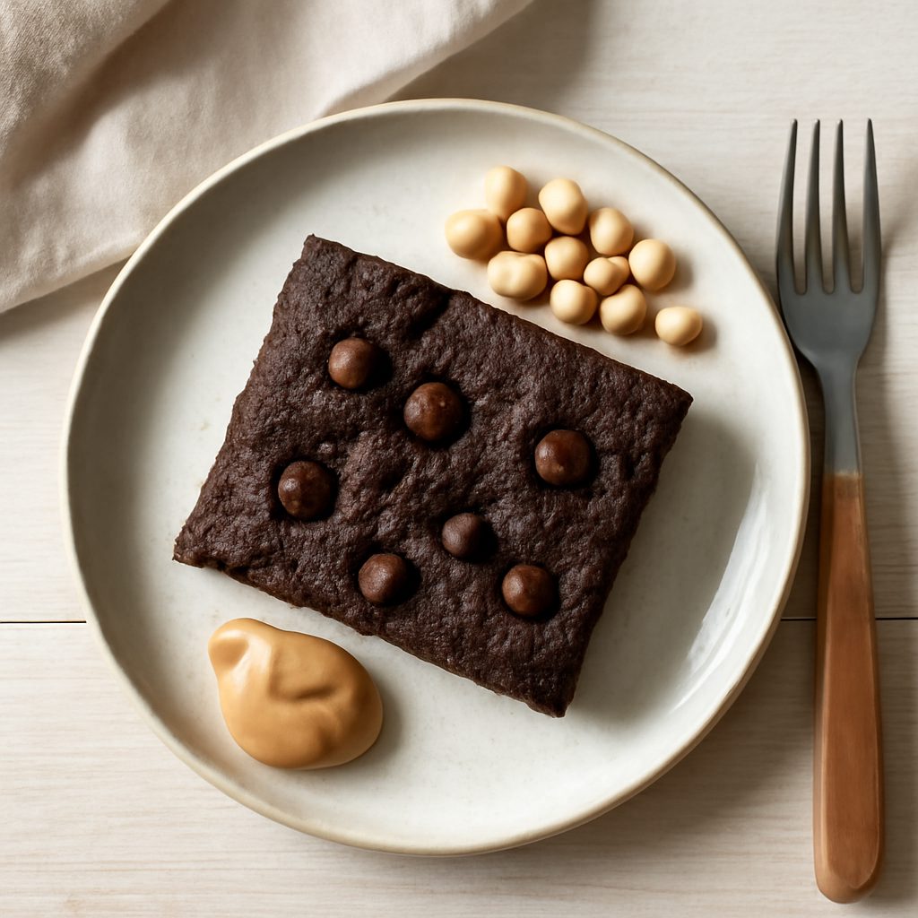 Brownies al Cioccolato e Ceci